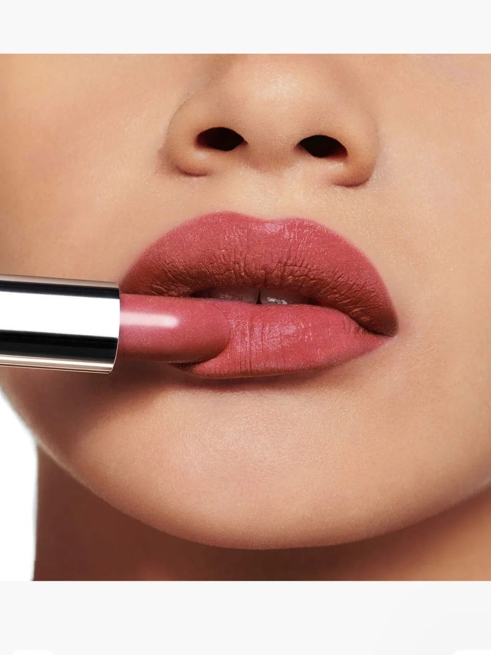 Dior Rouge Dior Satin Lipstick: #525 Cherie (Radiant Rosewood)